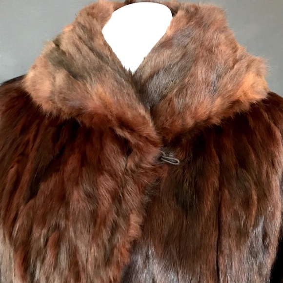 Jackets & Blazers - Vintage Genuine Sable Jacket 1960s